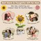 Mini Birthday Gifts for Mom, Mom Gifts from Daughters Remember I Love You MOM, Handmade Crochet Cute Small Sunflower Gifts, Gift for Mom from Daughter, Son, Mothers Day for Mom